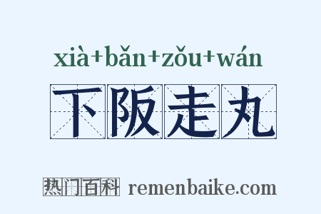 下阪走丸是什么意思的图片